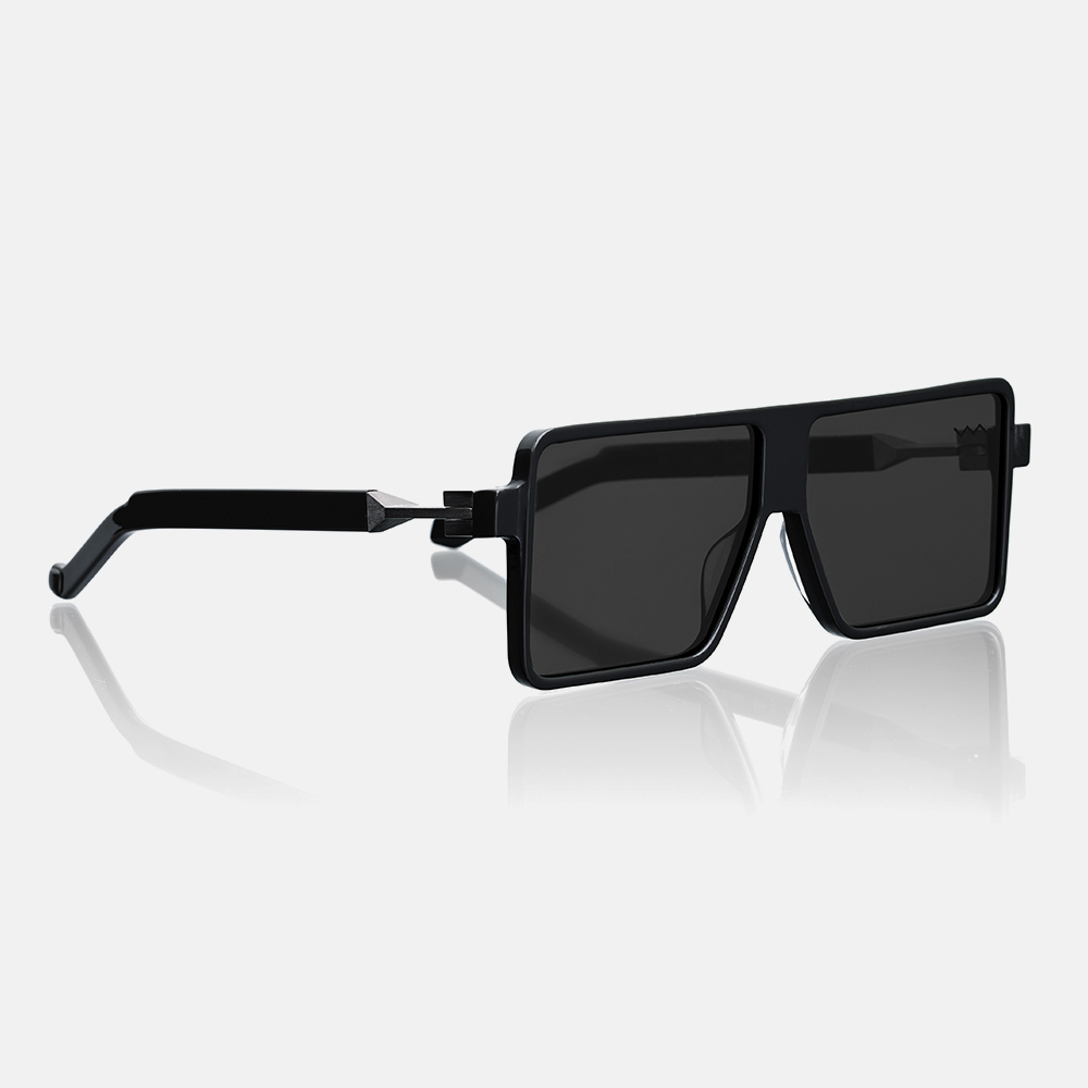 NWT Vava BL0000-BLK BLK SIL Black/Black/Silver / Sunglasses - Picture 3 of 4